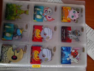 Carte collezionabili 1995-2005 - 06 adesivi POKEMON 