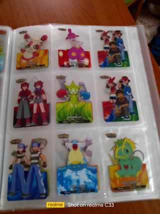 Carte collezionabili 1995-2005 - 06 adesivi POKEMON 