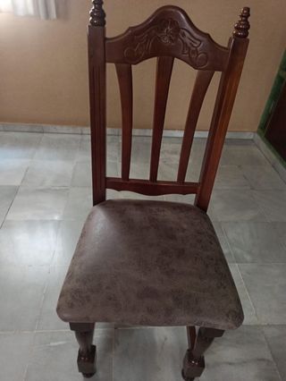 Conjunto mesa y sillas