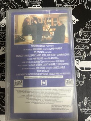 Película VHS Solo en casa