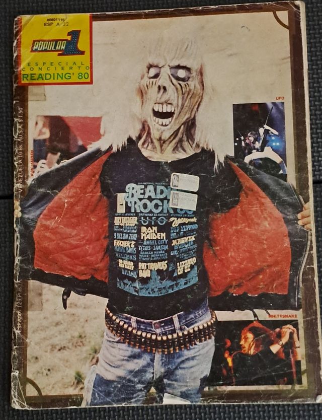 Lote de revistas de Heavy Metal y Rock and Roll