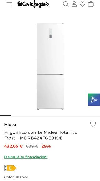 Nevera combi no frost