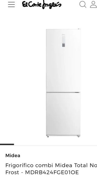 Nevera combi no frost