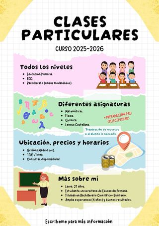 Clases particulares Griñón