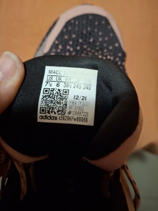 Adidas zapatillas deporte rosa-negro