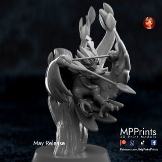 Figura Decidueye Pokemon 3D