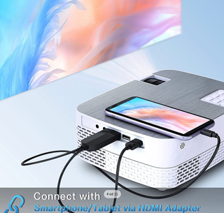 Proyector LED Home Theater (NUEVO) de 37" a 170"