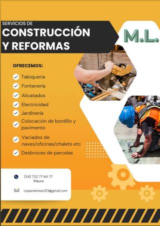 Servicios ,Construcción y Reformas 722776477 mauro