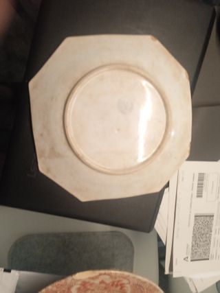 PLATO MUY ANTIGUO PICKMAN SELLO 18