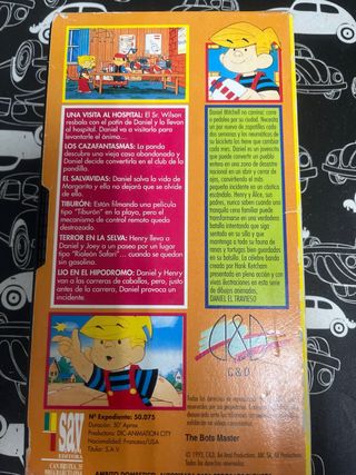 Película VHS Daniel el travieso