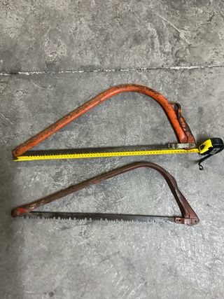 2 Sierras de Arco Manuales Antigüas