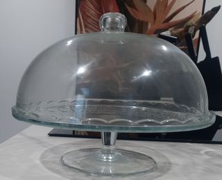 Cubierta para tartas de cristal - 29cm