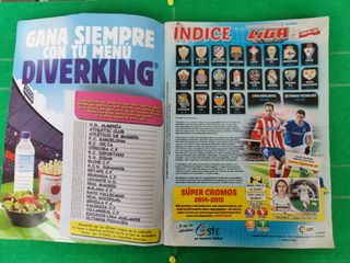 Álbum Liga Este 2014-15 + 2020-21 + Euro 2016