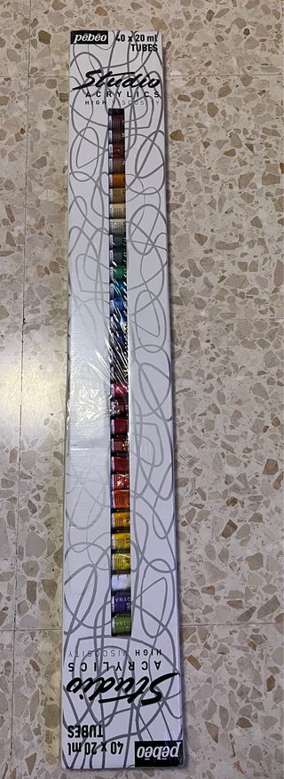 Pintura acrílica 40 botes!!!!