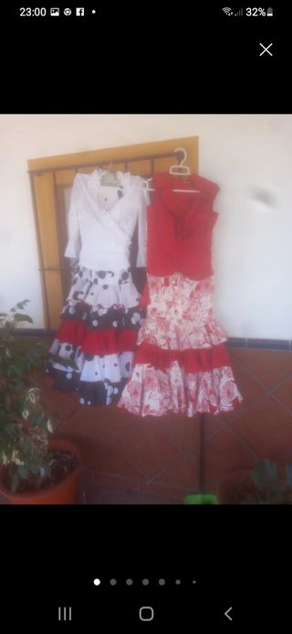 Trajes flamenca: 2 trajes
