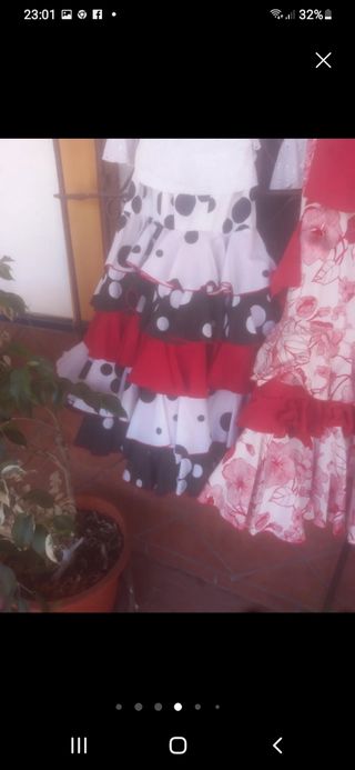 Trajes flamenca: 2 trajes