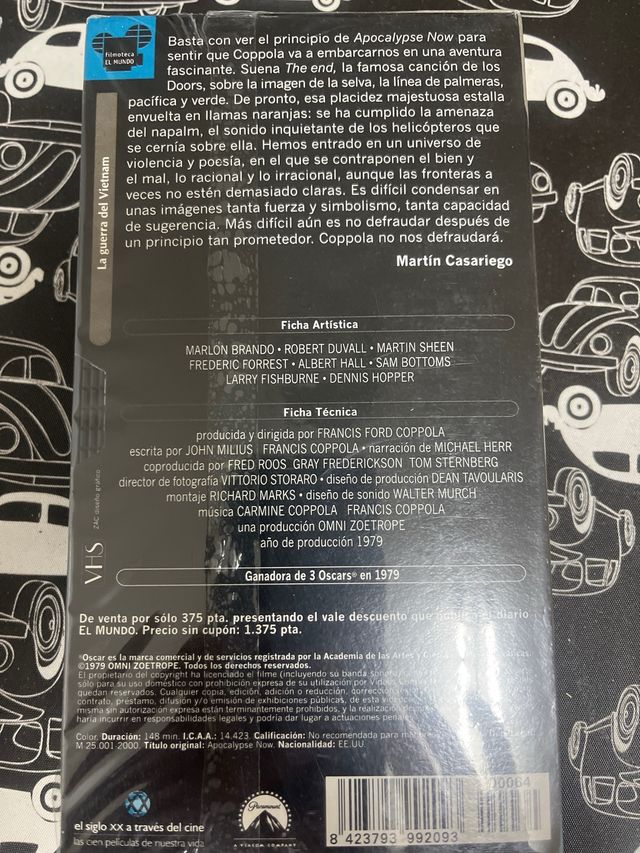 Película VHS Apocalypse Now
