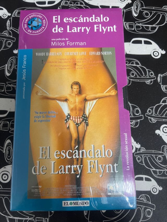 Película VHS El escándalo de Larry Flynt