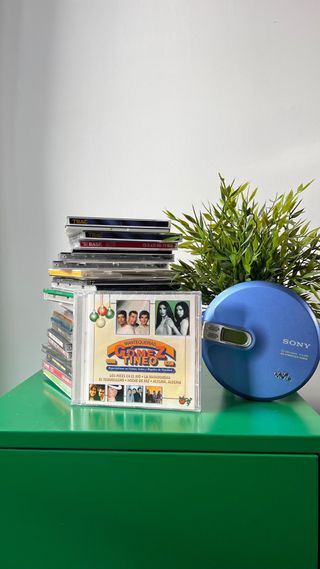 Reproductor Discman Sony Vintage + Regalo 38 cds