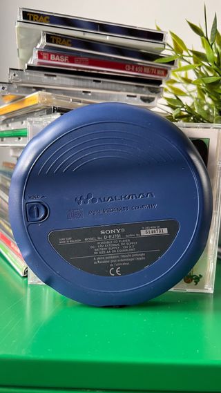 Reproductor Discman Sony Vintage + Regalo 38 cds