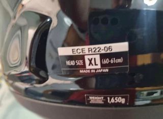 Casco Arai RX-7V Evo talla XL