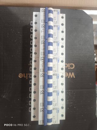 7interruptores Solera Cbm1n16 ( 25 todos)