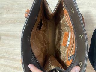 Bolso PETUSCO marrón - Piel