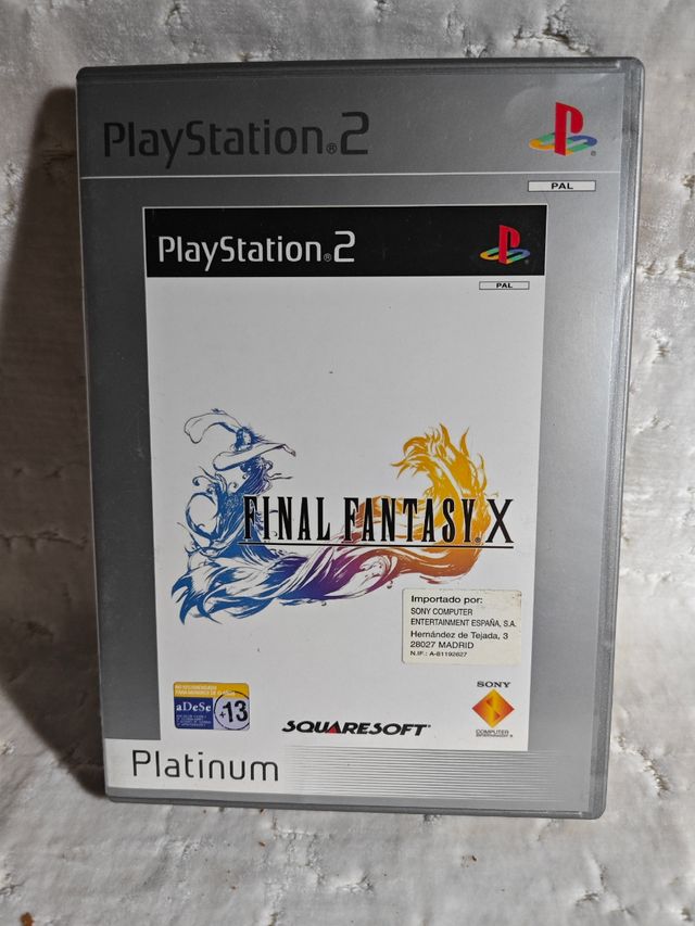 Final Fantasy X Platinum - PS2 PAL