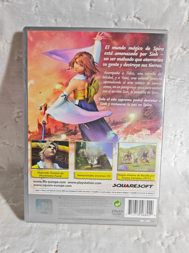 Final Fantasy X Platinum - PS2 PAL