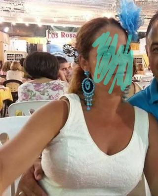Traje gitana beig bordado