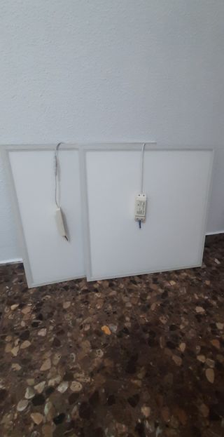 2 Pantallas LED Prilux Etna 60x60