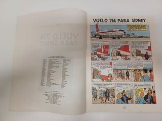 ✈️ Tintín - Vuelo 714 para Sídney. Ed.1980