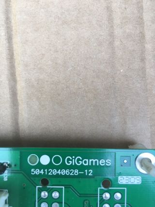Placa base tragaperras Gigames STA0910