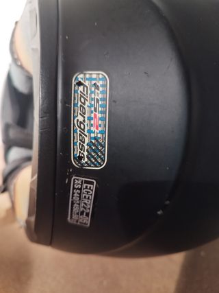 Casco moto LS2 NEGRO