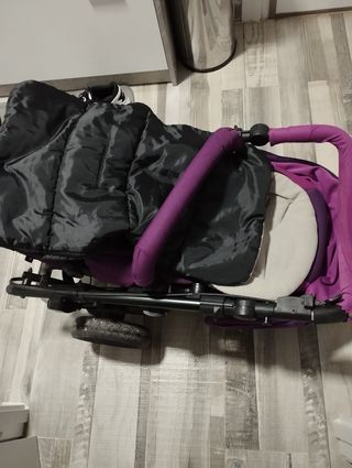 Carro bebé morado