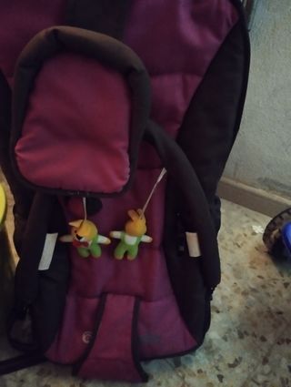 Carro bebé morado