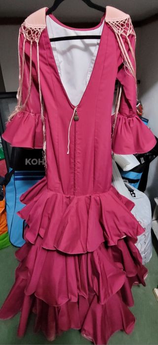 Traje gitana rojo - Talla S-M
