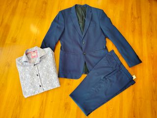 Traje azul hombre - Primavera-verano