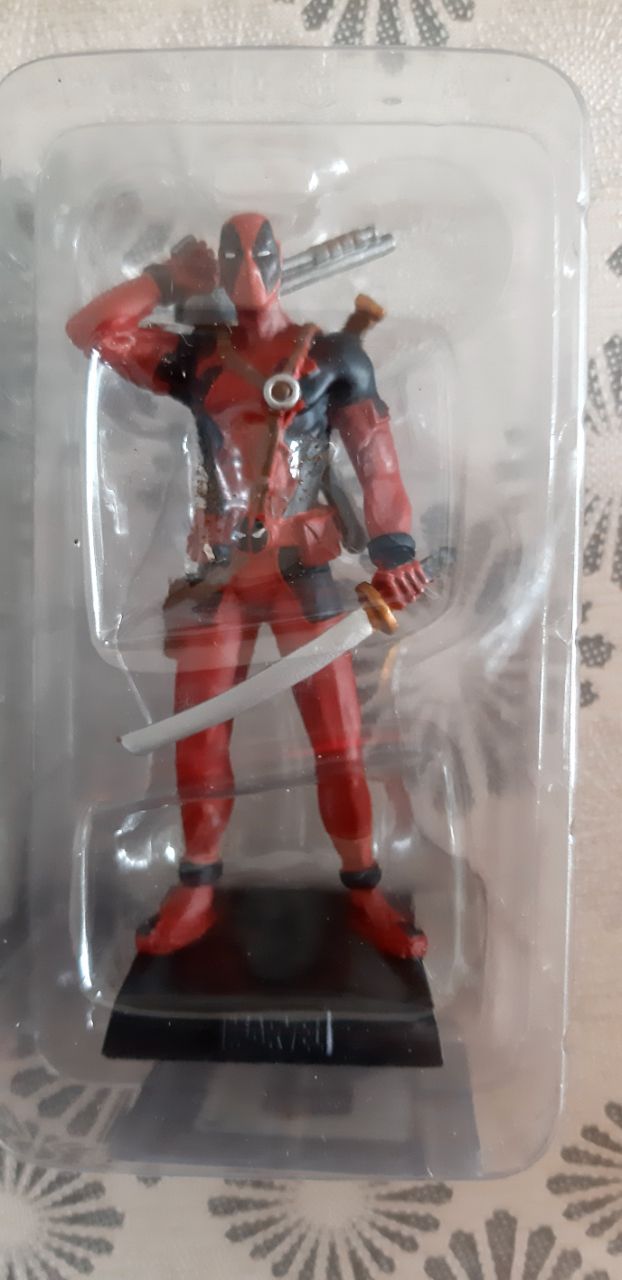 Eaglemoss Deadpool Marvel Statuina in piombo 2010