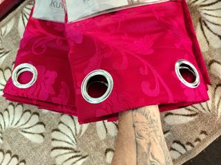 2 Tende Florida Ramage Coprente 135x275 Rosso