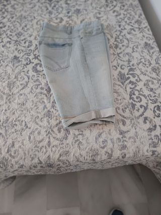 Shorts vaqueros cortos - Azul claro