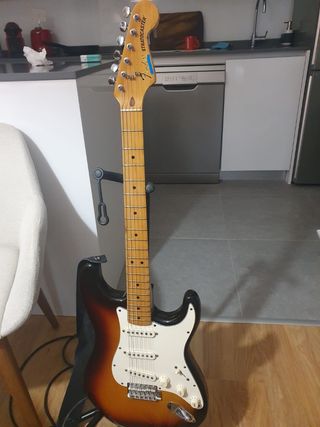Fender Stratocaster 1982 Dan Smith. Sunburst. 