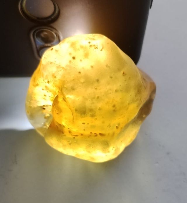 Meteorite vetro libico del deserto, ultimo giorno