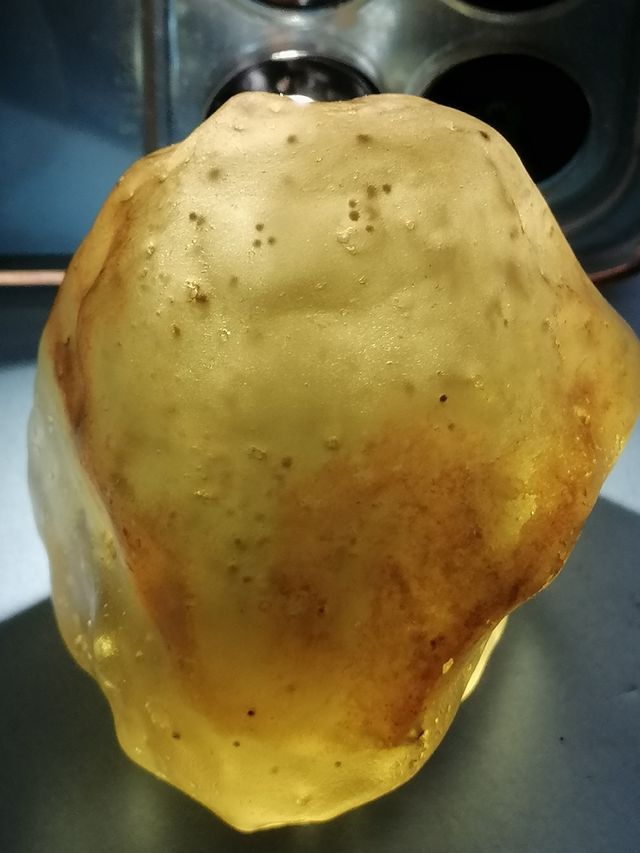 Meteorite vetro libico del deserto, ultimo giorno