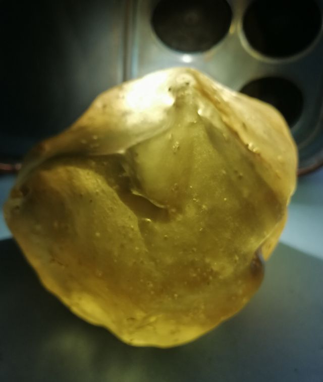 Meteorite vetro libico del deserto, ultimo giorno