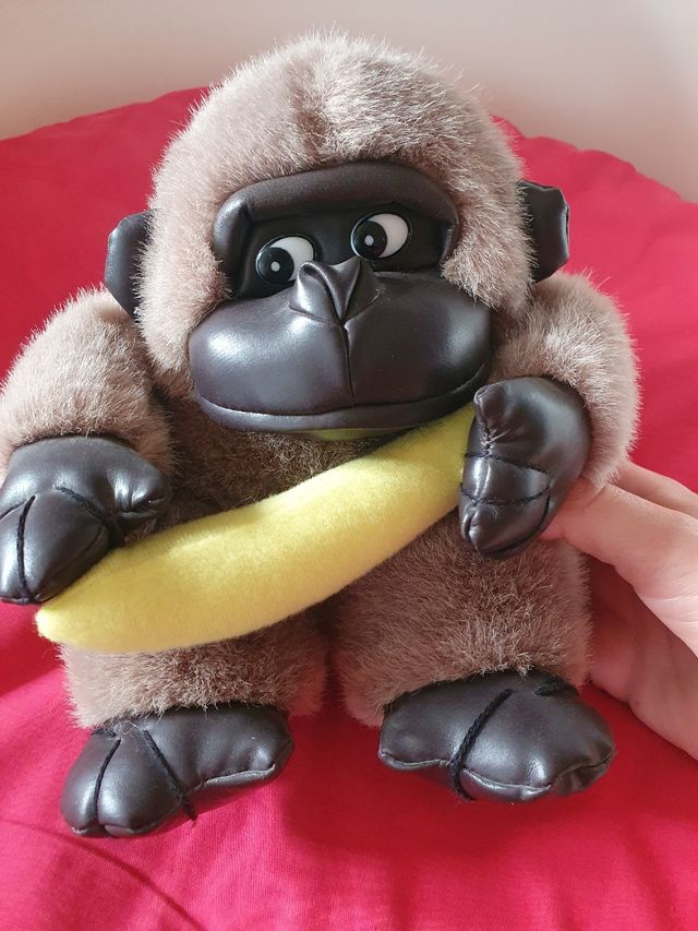 Peluche orango-scimmia vintage