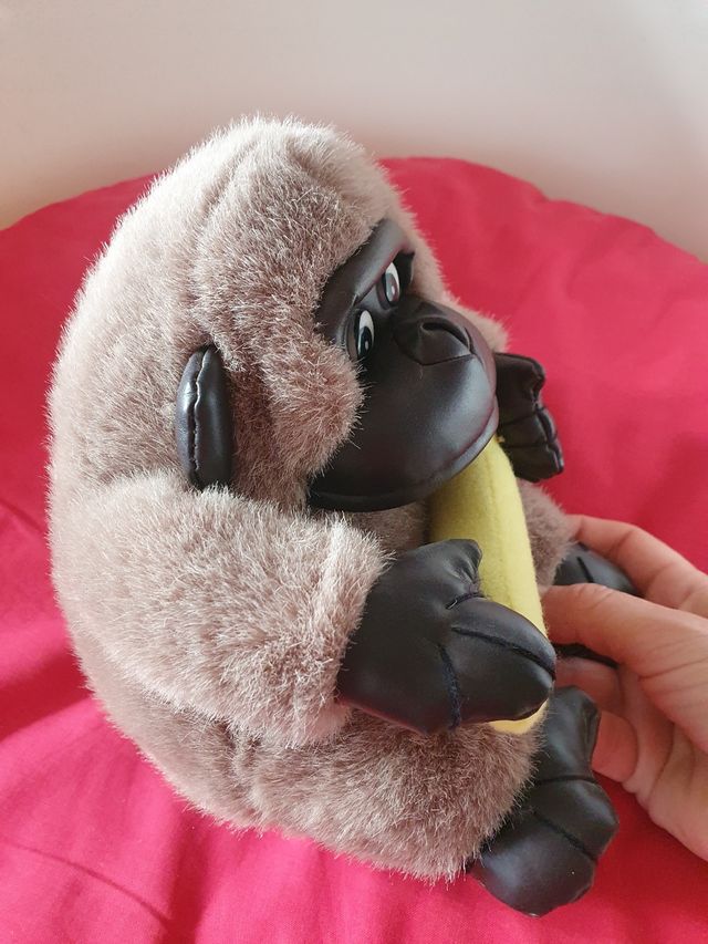 Peluche orango-scimmia vintage