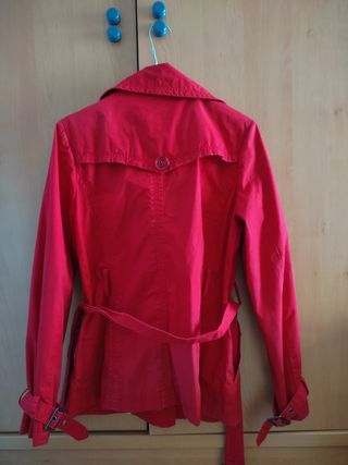 Chubasquero rojo Easy Wear - Talla 38