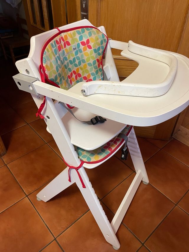 Trona madera bebé - Plegable