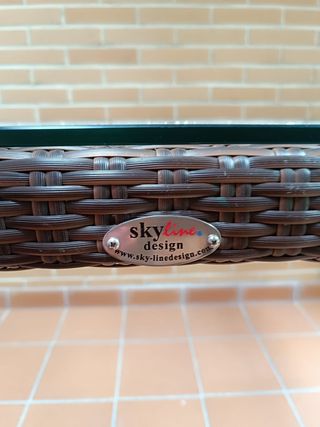 Mesa exterior jardín